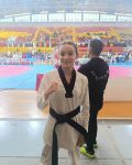 Алара Казаз защити техническа степен - черен колан - 166 СУ Васил Левски - София