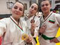 Златен медал за Елизабет Митева от 11. В клас и бронзов за Мария Черкесова от 10. Б клас, спорт  джудо - 166 СУ Васил Левски - София